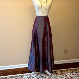 Long skirt in purple